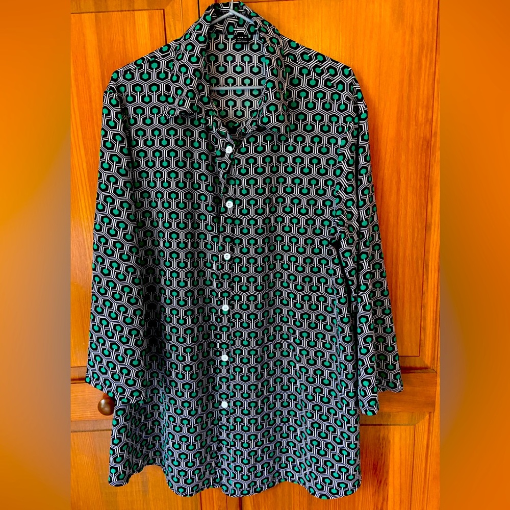Shein Versatile Button Down Blouse +Pants